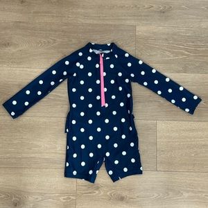Carter’s girl’s long sleeved swimsuit